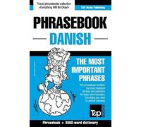 Andrey Taranov English-Danish phrasebook and 3000-word topical vocab (Tascabile)