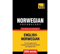 Andrey Taranov Norwegian vocabulary for English speakers - 9000 word (Tascabile)