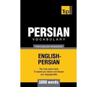 Andrey Taranov Persian vocabulary for English speakers - 5000 words (Tascabile)