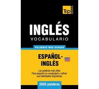 Andrey Taranov Vocabulario español-inglés americano - 3000 palabras (Tascabile)