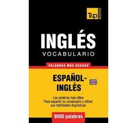 Andrey Taranov Vocabulario español-inglés británico - 9000 palabras (Tascabile)