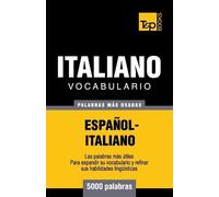 Andrey Taranov Vocabulario español-italiano - 5000 palabras más usad (Tascabile)