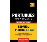 Andrey Taranov Vocabulario Español-Portugués Brasilero - 9000 palabr (Tascabile)