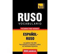 Andrey Taranov Vocabulario español-ruso - 9000 palabras más usadas (Tascabile)