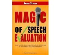 Andrii Sedniev Magic of Speech Evaluation (Tascabile)