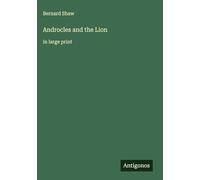 Androcles and the Lion: in large print