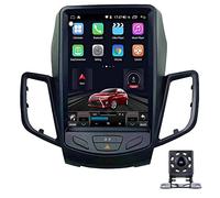 Android 10.0 Autoradio Multimediale con 9'' Screen per Ford Fiesta 2009-2019 Supporta la Navigatore GPS/DSP Stereo Auto/FM AM RDS Radio/Controllo del Volante/USB/Videocamera,2013~2019