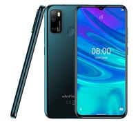Android 10 Smartphone Offerta Ulefone NOTE 9P, 6,52" Cellulare 16MP Quad Camera, Octa-Core 4GB + 64GB, 3 slot Per Schede, Dual SIM, Batteria 4500mAh OTG, Sblocco Viso+Impronta Digitale GPS Verde