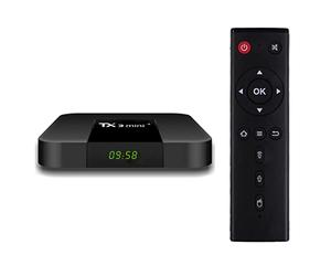 Android 11.0 TV Box, TX3 Mini Plus RAM 4GB ROM 64GB Quad Core Amlogic S905W2 Ultra 4K HDR AV1 Dual Band WiFi 2.4G/5.8G BT 4.2 Home Smart Media Player