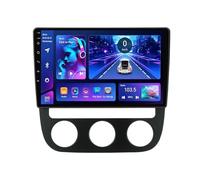 Android 11 Autoradio Per VW Sagitar Jetta5 10 Pollici HD Touchscreen Con Senza Fili Carplay Android Auto Supporto DSP BT 5.0 MirrorLink Hi-Fi DAB RDS SWC Telecamera Posteriore(B,600S)