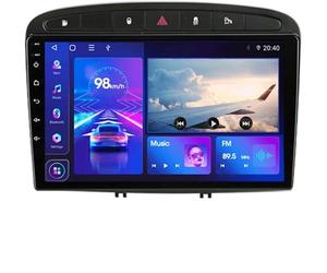Android 12.0 Autoradio 2 Din Stereo per Peugeot 308 408 2010-2016 Car Tablet 9