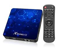 Android 12.0 TV Box, 4 GB di RAM 32 GB di ROM Android TV Box RK3318 Quad-Core 64bit Cortex-A53 Supporto 2.4G/5G WiFi 6 Bluetooth 5.0 Risoluzione UHD 4K/3D Porta USB 3.0
