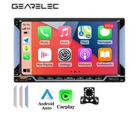 Android 12 2 Din Carplay Autoradio universale 7 Autoradio con lettore multimediale Android Auto GPS WiFi RDS per VW 1-32G