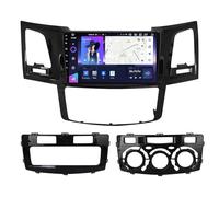 Android 12 9 Pollici HD Touchscreen Autoradio Per Fortuner Hilux 2004-2014 Con Senza Fili Carplay Android Auto Supporto DSP 4G WiFi Bluetooth 5.0 RDS DAB HiFi MirrorLink SWC Telecamera Posteriore(600S