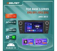 Android 12 Autoradio per BMW Serie 3 3 E90 E91 E92 18i 320i 325i Lettore multimediale VIdeo 7862 DSP Carplay GPS Stereo Audio SWC