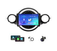 Android 12 Car Stereo Auto Player per BMW Mini Cooper R56 R60 2007-2015 9 Pollici Touch Screen Stereo con Carplay Bluetooth WiFi Support RDS Controllo del Volante Chiamate in Vivavoce (Color : A2 WIF