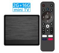 Android 12 Media TV Box 4K 2.4G&5G Dual WiFi6 BT5.4 TV Box 2GB 16GB Voice Remote