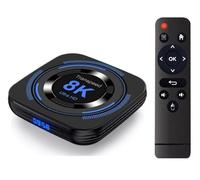 Android 12 TV BOX Allwinner H618 Dual Wi-Fi 32G/64G Quad Core Cortex A53 Supporto 8K 4K BT Audio Media Player (64g)