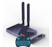 Android 12 TV Box H96 MAX+, Rockchip RK3588 Octa-Core, 8GB RAM 64GB ROM, WiFi 6 e Bluetooth 5.0, 8K/4K Ultra HD Streaming, USB 3.0, Smart Media Player