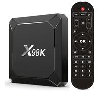 Android 13.0 TV Box, Android Box con 4GB RAM 32GB ROM RK3528A CPU Quad Core Arm Cortex A53, TV Box Android supporta 2.4/5.0GHz WiFi6 BT5.X 4K 100M Ethernet USB 3.0/2.0