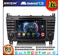 Android 13 8-Core 64GB Autoradio DVD GPS DAB+ Mercedes Classe C/CLC/G W203 W463