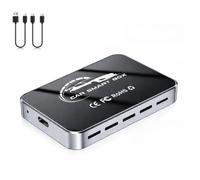 Android 13 AI Box Wireless CarPlay & Android Auto Adapter for Cars with Wired CarPlay, Netflix YouTube, uscita HDMI, GPS, WiFi, Bluetooth, Plug & Play