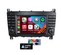 Android 13 Auto Stereo con 7 Pollici Touchscreen, Autoradio per Mercedes Benz W203 CLC 2004-2007, Stereo per Auto con Carplay, GPS, USB, Bluetooth, Controllo del Volante (4core 2GB+32GB)