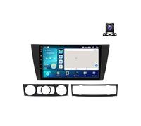 Android 13 Autoradio 2 Din Stereo Auto Per BMW 3 Series E90/E91/E92/E93 Car Radio Navigazione GPS Con Carplay/Android Auto/Bluetooth/FM RDS/DSP, Con AHD Telecamera Posteriore,4 core m150s 2g+32g