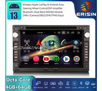 Android 13 Autoradio GPS DAB+DSP per VW Passat Golf 4 T5 Skoda Superb Seat Ibiza