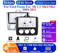 Android 13 autoradio per Ford Focus 2 3 Mk2 Mk3 2004-2011 lettore Video multimediale navigazione GPS 2Din Carplay 4G Auto Stereo RDS S6 Silver
