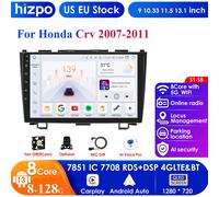 Android 13 Autoradio per Honda CR-V 3 RE CRV 2007-2011 Lettore video multimediale 2 Din Navigazione GPS Carplay 4G Unità principale Stereo S1 (9inch 3G 32G)