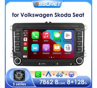Carplay 4G 9 pollici 2Din Android 13 Lettore multimediale per auto per Volkswagen Skoda Octavia Golf P1 4Core 1G 32G