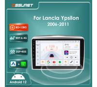 Android 13 Autoradio senza fili Carplay per LANCIA YPSILON 2006-2011 Multimedia Autoradio GPS Auto Stereo Audio WiFi 7862 Unità principale 10.33Inch-S4