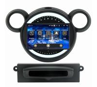 Android 13 Car GPS Navigation for BMW Mini 2010-2016, 9" Touchscreen Carplay Multimedia Stereo, Bluetooth, DSP, FM, Rear View Camera