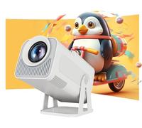 Android 13 Proiettore 4K, 2025 Aggiornato Mini Proiettore 320ANSI con WiFi e Bluetooth, Ruotabile 180°, ChatGPT Assistente Vocale Video Proiettori Portatili da soffitto hd