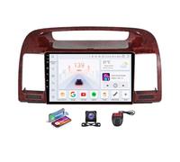 Android 13 Touchscreen Autoradio da 9 pollici con touch screen multimediale automatico CarPlay DSP navigazione GPS Navi radio DAB+ Bluetooth telecamera DVR per Toyota Camry 5 XV 30 2001-2006( A NF-5)