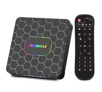 Android 14.0 TV Box, Box TV 4GB RAM 32GB ROM RK3528 Quad-Core Cortex-A53 8K Decoder, supporto 2.4G/5.0GHz Dual Wi-Fi 6 BT 5.0, USB 3.0/2.0, HDMI 2.0 Smart TV Box