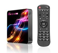 Android 14.0 TV Box,Sohiset Android TV Box with 4GB RAM 32GB ROM RK3528 Quad-Core 64bit Cortex-A53 Mali 450 MP2 GPU Support 2.4/5.0GHz WiFi BT5.0 10/100M Ethernet 8K 3D DLNA USB3.0 HDMI 2.0 H.265