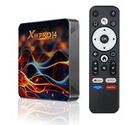 Android 14.0 tv box,X14 PRO Android box 2GB RAM 16GB ROM RK3518 Quad-Core 64bit Cortex-A53 Mali 450 MP2 GPU Support 4K 3D 1080P 2.4/5.0GHz WIFI BT5.0 10/100M Ethernet DLNA HDMI 3.0 H.265
