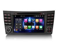 Android 14 4+64GB 8 Core Autoradio Carplay GPS Navigatore per Mercedes Benz E/CLS Classe W211 W219 Android Auto Bluetooth 5.0 WiFi SWC A2DP GPS Navigatore Auto DVD IPS Touchscreen