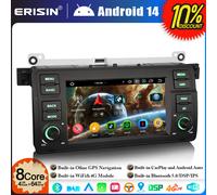 Android 14 8-Core 4GB+64GB Autoradio GPS DSP DAB+ for BMW Serie 3 Rover 75 MG ZT