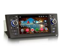 Android 14 8-Core 4GB+64GB Autoradio GPS Navigatore per Fiat Grande Punto Linea Supporta Bluetooth 5.0 Wireless CarPlay Android Auto WiFi 4G DSP RDS Canbus IPS Schermo Tattile
