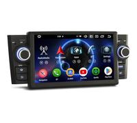 Android 14 8-Core 4GB+64GB Autoradio GPS Navigatore per Fiat Grande Punto Linea Supporta Bluetooth 5.0 Wireless CarPlay Android Auto WiFi 4G DSP RDS Canbus 7 pollici Touchscreen