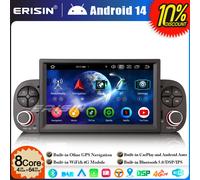 Android 14 8-Core 64GB Autoradio GPS DAB+ CarPlay per Fiat Panda MK3 IPS BT 5.0
