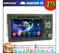 Android 14 8-Core 64GB Autoradio GPS DAB+ per AUDI A4 S4 RS4 8E RNS-E SEAT EXEO