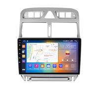 Android 14 Auto Radio Stereo Navigazione GPS per Peugeot 307 2004-2013, 9 pollici IPS Touchscreen Android Auto Touch Scree(F4 4+64G)