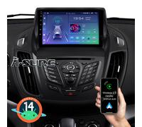 Android 14 Autoradio 2 DIN 2+32GB GPS Navi WIFI BT CarPlay per Ford Escape/ Kuga