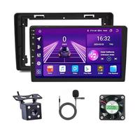 Android 14 Autoradio 9 Pollici Touchscreen Car Radio per Citroen C2 C3 2001-2010 con Carplay Android Auto GPS Bluetooth WIFI FM Comandi al Volante+AHD Retrocamera(U1(1G+32G))