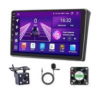 Android 14 Autoradio 9 Pollici Touchscreen Car Radio per Ducato 3/Peugeot Boxer 2/Citroen Jumper 2 2011-2022 con Carplay Android Auto GPS Bluetooth WIFI FM Comandi al Volante+AHD Retrocamera(U2 Pro(2G
