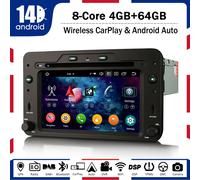 Android 14 Autoradio DVD Navigatore GPS Alfa Romeo 159 Spider Brera Sportwagon